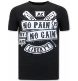 Local Fanatic Shirt met print sons of anarchy mc