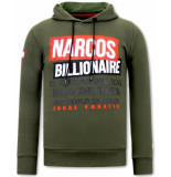 Local Fanatic Hoodie print narcos billionaire