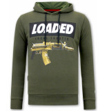 Local Fanatic Hoodie print loaded gun