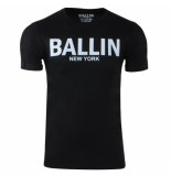 Ballin New York heren t-shirt ronde hals regular fit zwart
