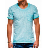 Ombre Heren t-shirt s1053 ice blue