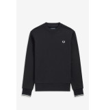 Fred Perry M7535 crewneck sweater 248 navy -
