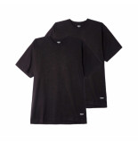 OBEY T-shirt uomo standard organic tee ss 2 pack 131080300.blk