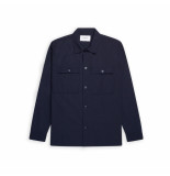 Woodbird Craix forest navy shirt style no. 2116-713