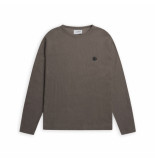 Woodbird Pong pull sweat style no. 2116-600 brown