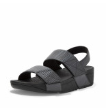 FitFlop Mina textured glitz back-strap sandals