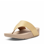 FitFlop Olive textured glitz toe-post sandals