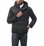 Nobis Holt men's hooded hip length jacket black