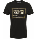 Versace Jeans T-shirt zwart goud