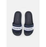 Lacoste Croco slide slippers 
