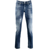 Dondup George distressed skinny jeans blauw