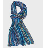 Michaelis Scarf knitted blue pm1s30011b