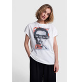 Alix The Label 2108819118 knitted boxy photo t-shirt.