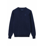 North Sails Cotton and wool jumper navy blue