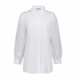 Geisha 13563-24 000 blouse long poplin white