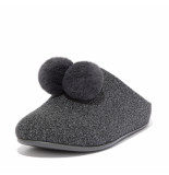 FitFlop Chrissie slipper felt with pom poms