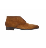 Giorgio 38205  licht bruine (cognac)  suede veterschoen (Toffee)