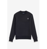 Fred Perry M7535 crewneck sweater 184 black -