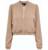 Only Nova lux l/s lounge bomber solid wvn warm taupe