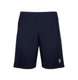 Q1905 Trainingsshort namli navy / grijs / wit