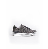 Spm Dames sneaker leanimal runner zebra grey