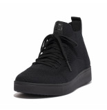 FitFlop Rally high top sneaker water-resistant knit