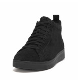 FitFlop Rally high top sneaker suede winterised