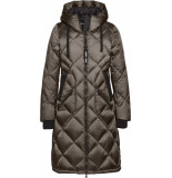 Creenstone Daimond quilted puffer bruin