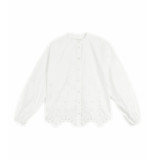 Ted Baker Itala cut out detail shirt white