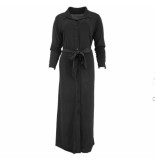 &Co Woman Fos jurk annebel 3994 a uni zwart -et