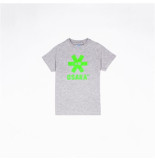 Osaka T-shirt deshi tee grey melange green star