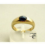 Atelier Christian Gouden saffieren ring