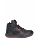 Replay Wall mid cut lace up sneaker black black