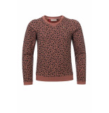 Looxs Revolution Sweater panther print voor meisjes in de kleur