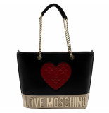 Love Moschino Borsa big quilted heart