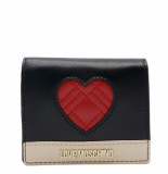 Love Moschino Big quilted heart-slg