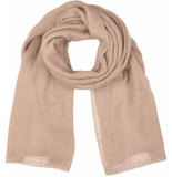 Leselles Pink seahell sjaal taupe