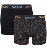 Zaccini 2-pack boxershorts smiley -