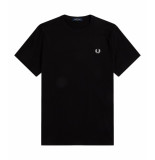 Fred Perry T-shirt graphic print black