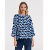Opus | fenjo blouse blue