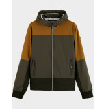 Scotch & Soda Soft-shell hooded jacket 166533/0217