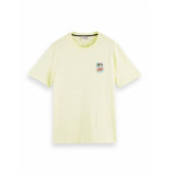 Scotch & Soda 166653 melange t-shirt 2890 lemonade melange t-shirt o-ne