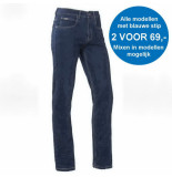Brams Paris heren jeans lengte 34 stretch burt dark denim