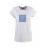 Smith & Soul 0122-0109 1620 smith&soul t-shirt square print light grey blue print