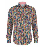 A Fish Named Fred 24.01.010 shirt cinque italy multi color