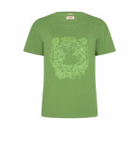 Mos Mosh 142230 540 tiger o short sleeve rubber tee forest green