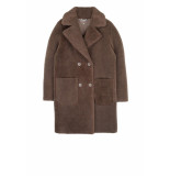 Rino & Pelle Reversible bonded faux shearling coat