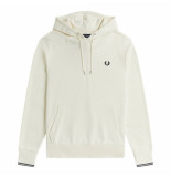 Fred Perry M2643 tipped hooded sweat 560 heren sweat