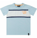 Beebielove Jongens t- shirt colorblock blauw