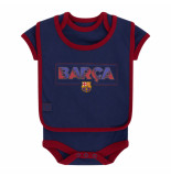 FC Barcelona Baby set (romper + slabber)